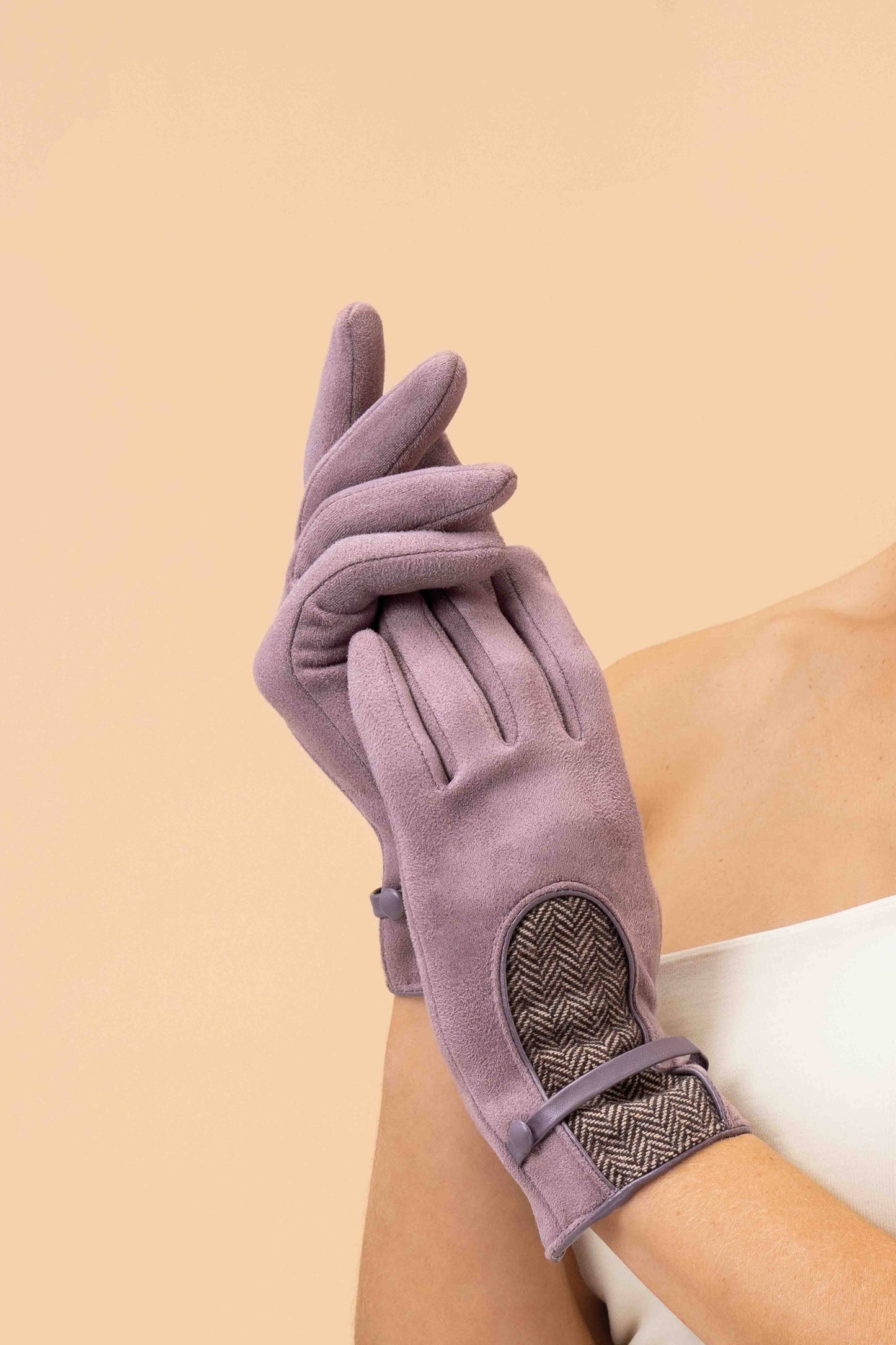 Genevieve Gloves - Lavender