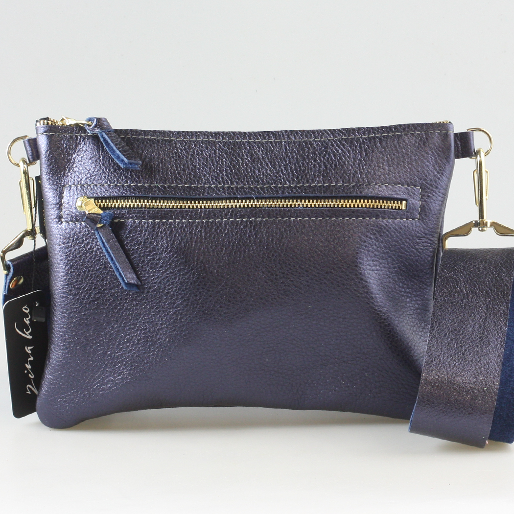 The Metallic Rita Crossbody and Hipbag