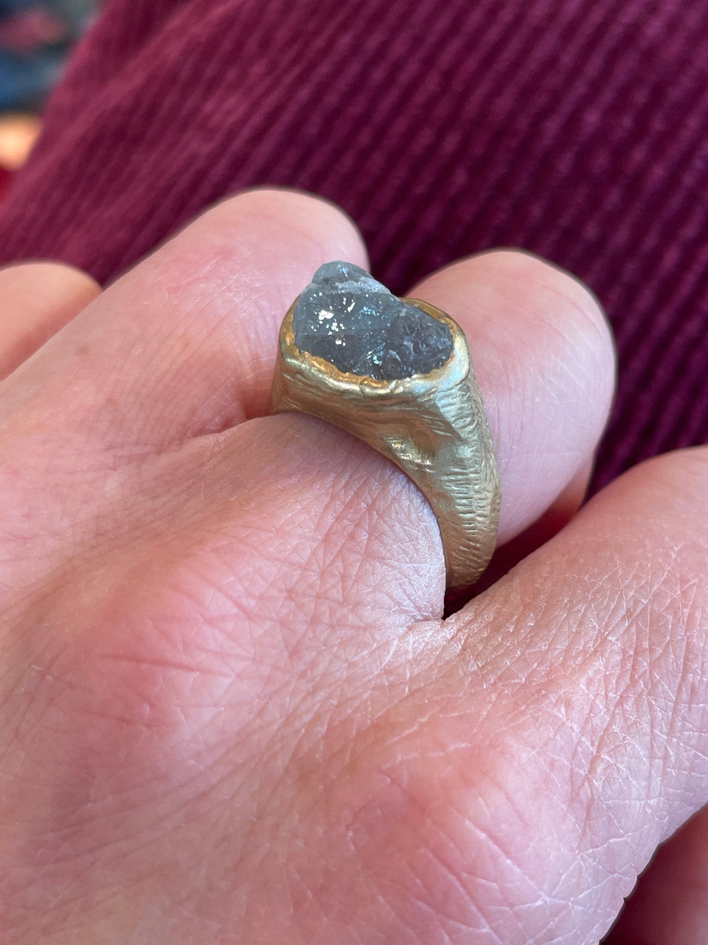 Guardian Signet Ring: Labradorite