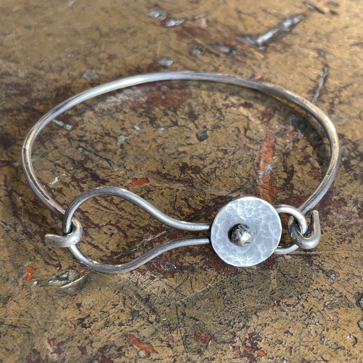 Disc and Dot Bracelet