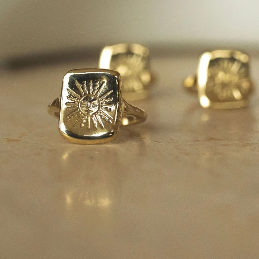 Sun Tarot Ring