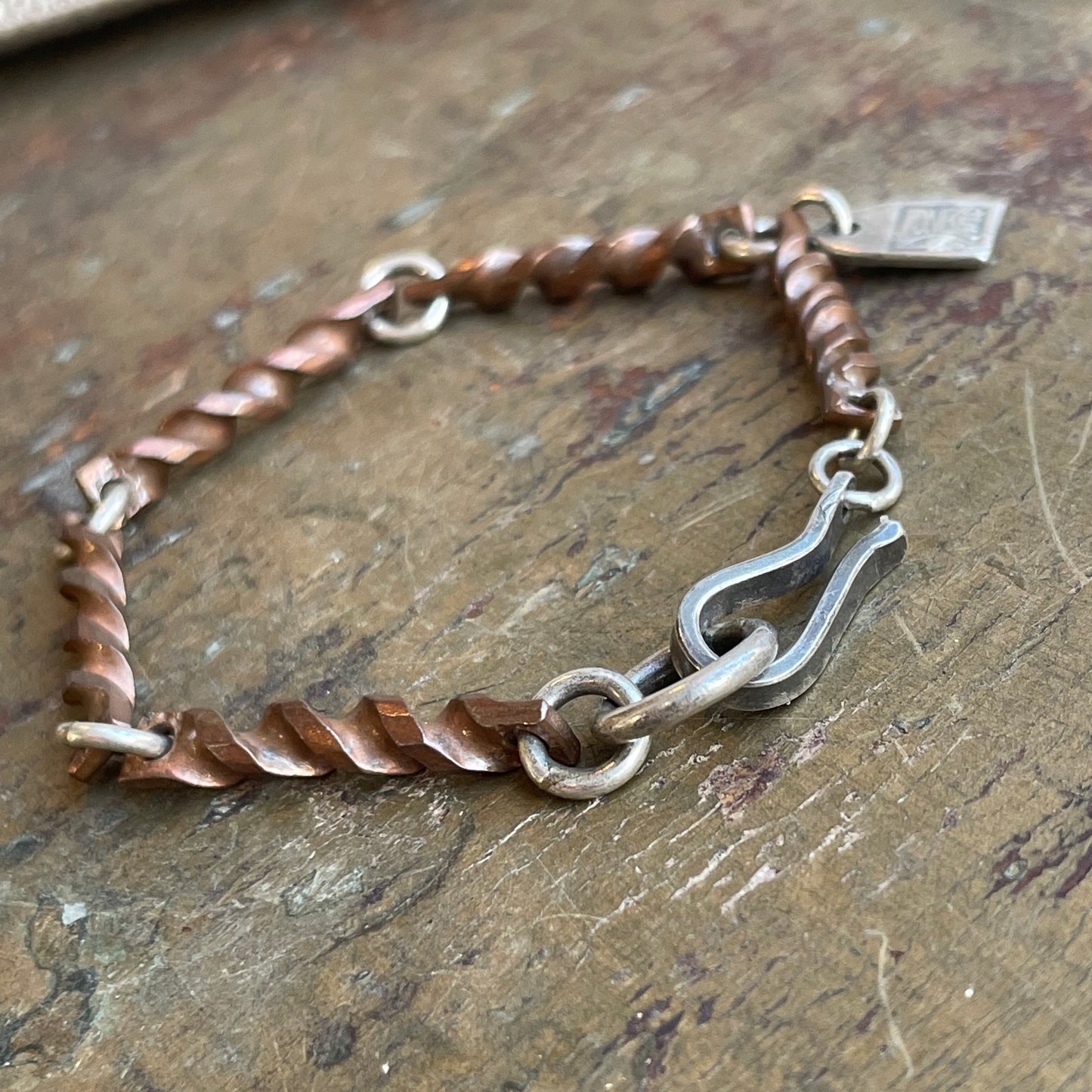 Forged Twist Chain Bracelet