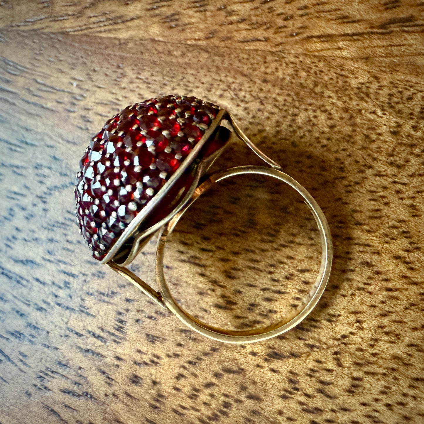 Vintage Garnet Dome Ring