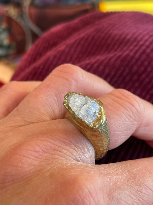 Guardian Signet Ring: Rose Quartz / 6.5