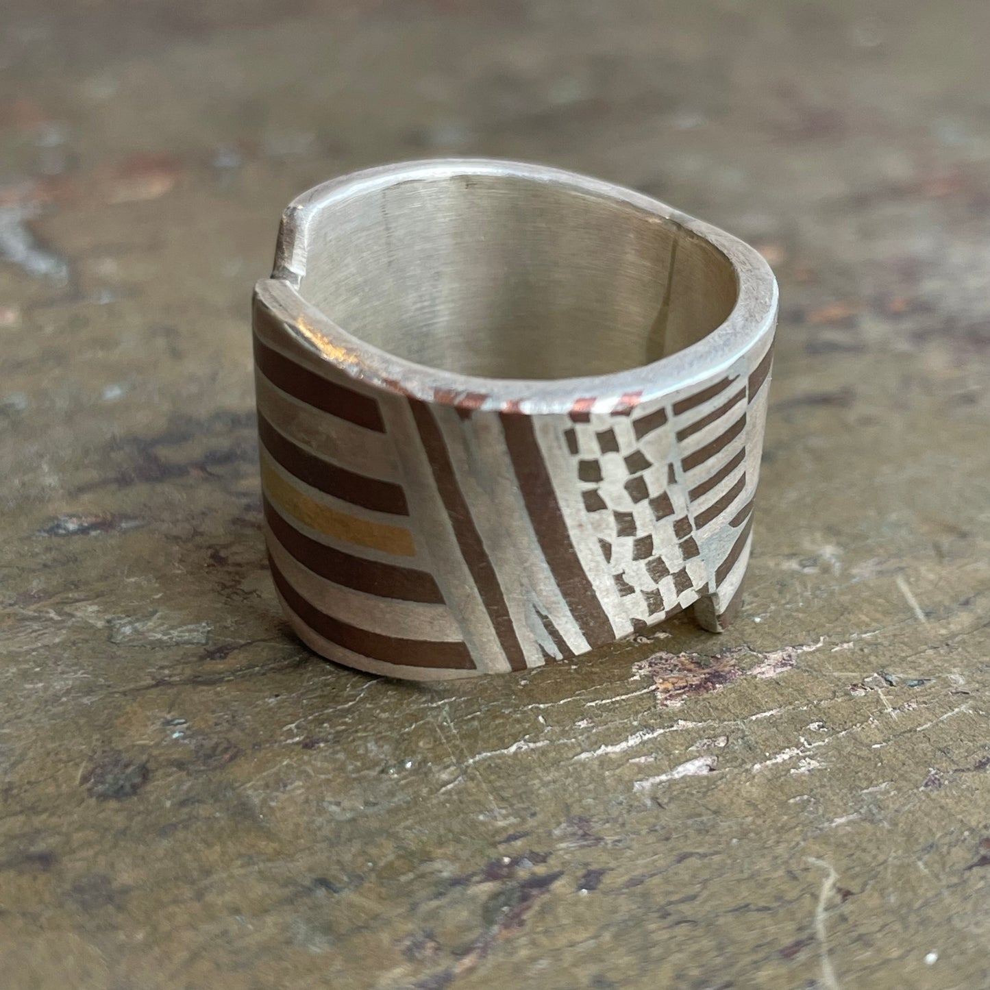 Mixed Metals Ring