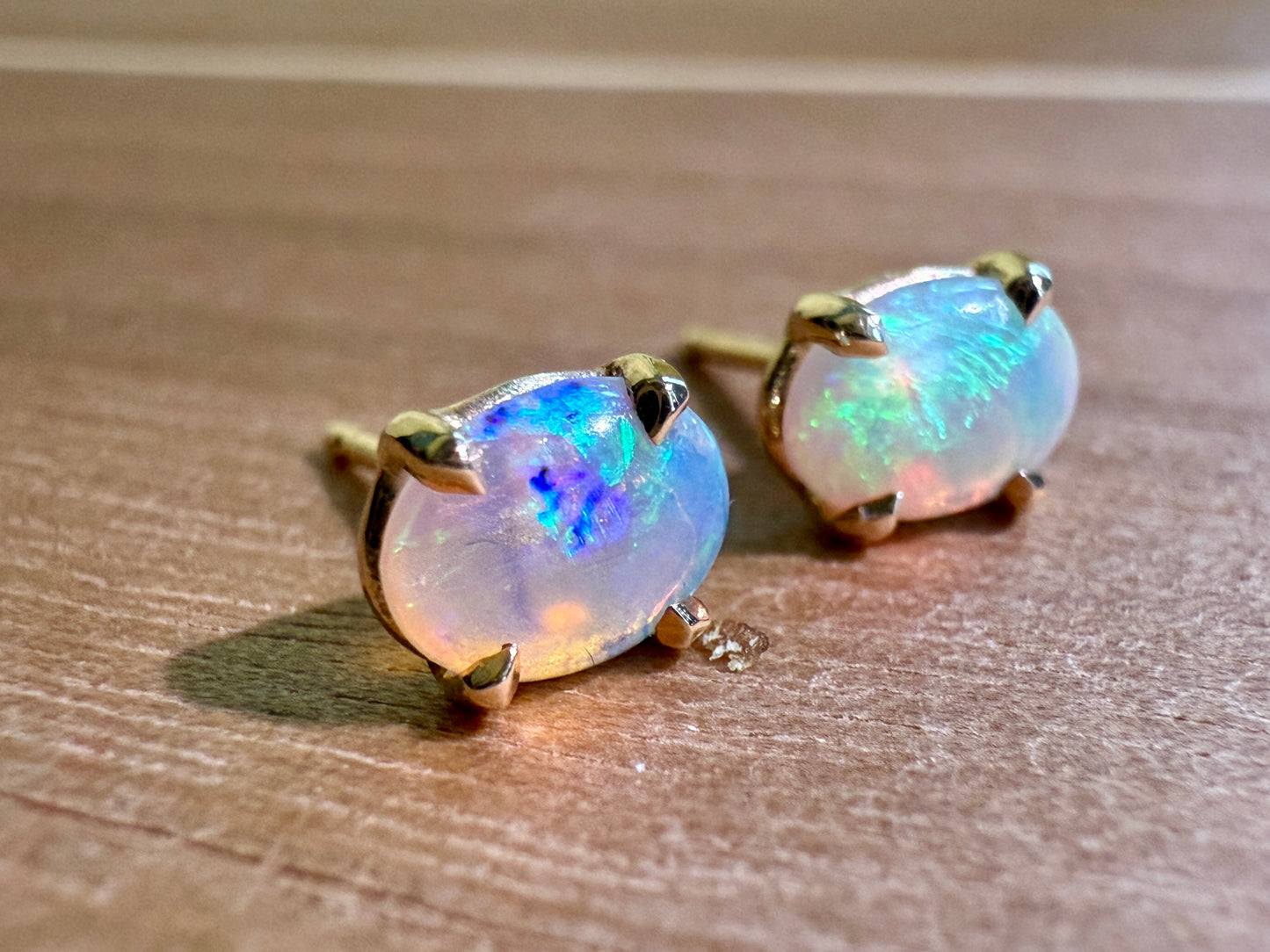 Australian Opal Studs