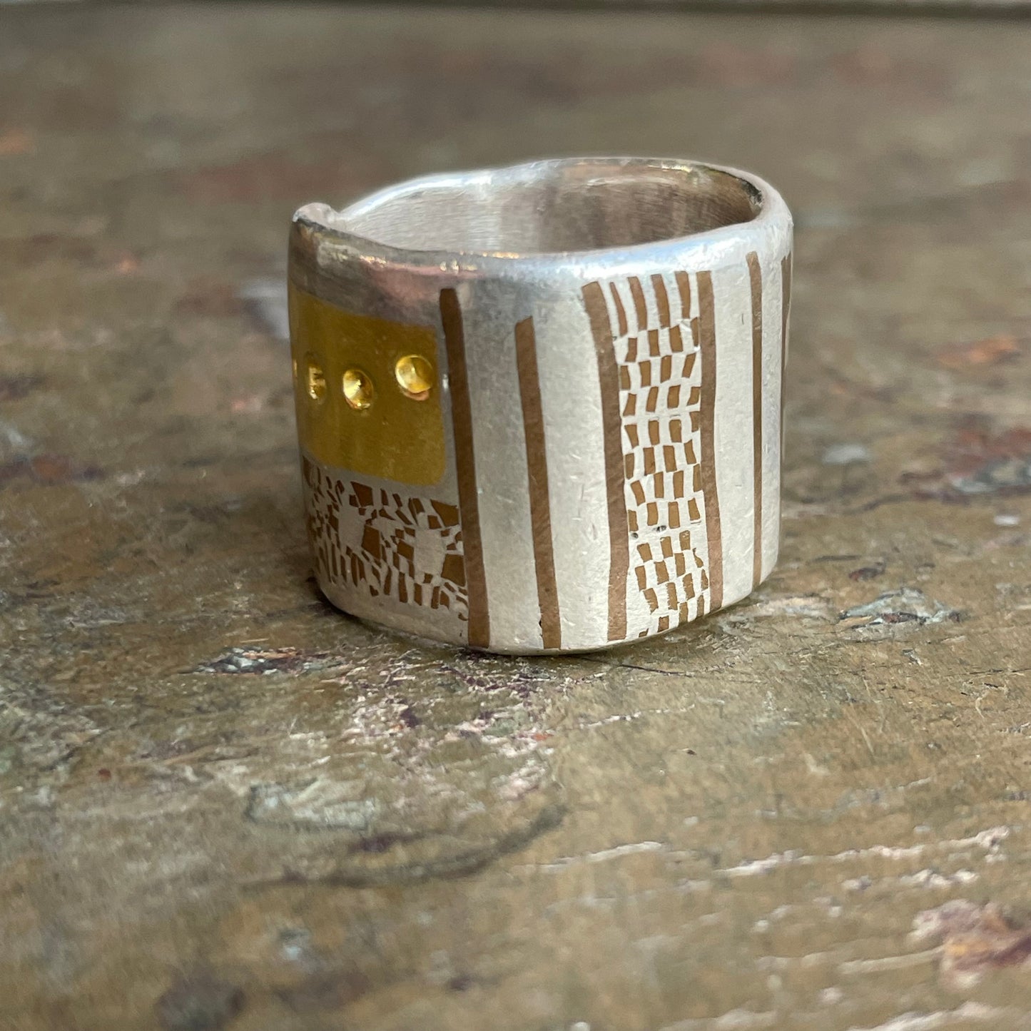 Mixed Metals Ring