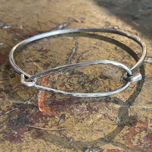 Elongated Teardrop Bracelet