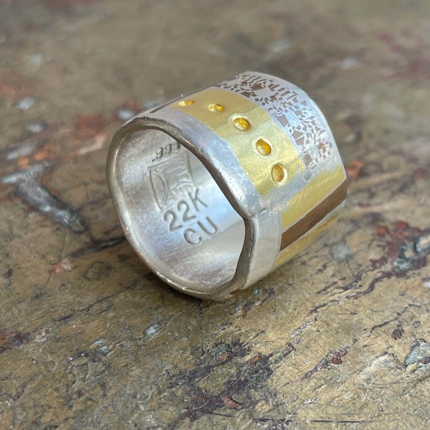 Mixed Metals Ring