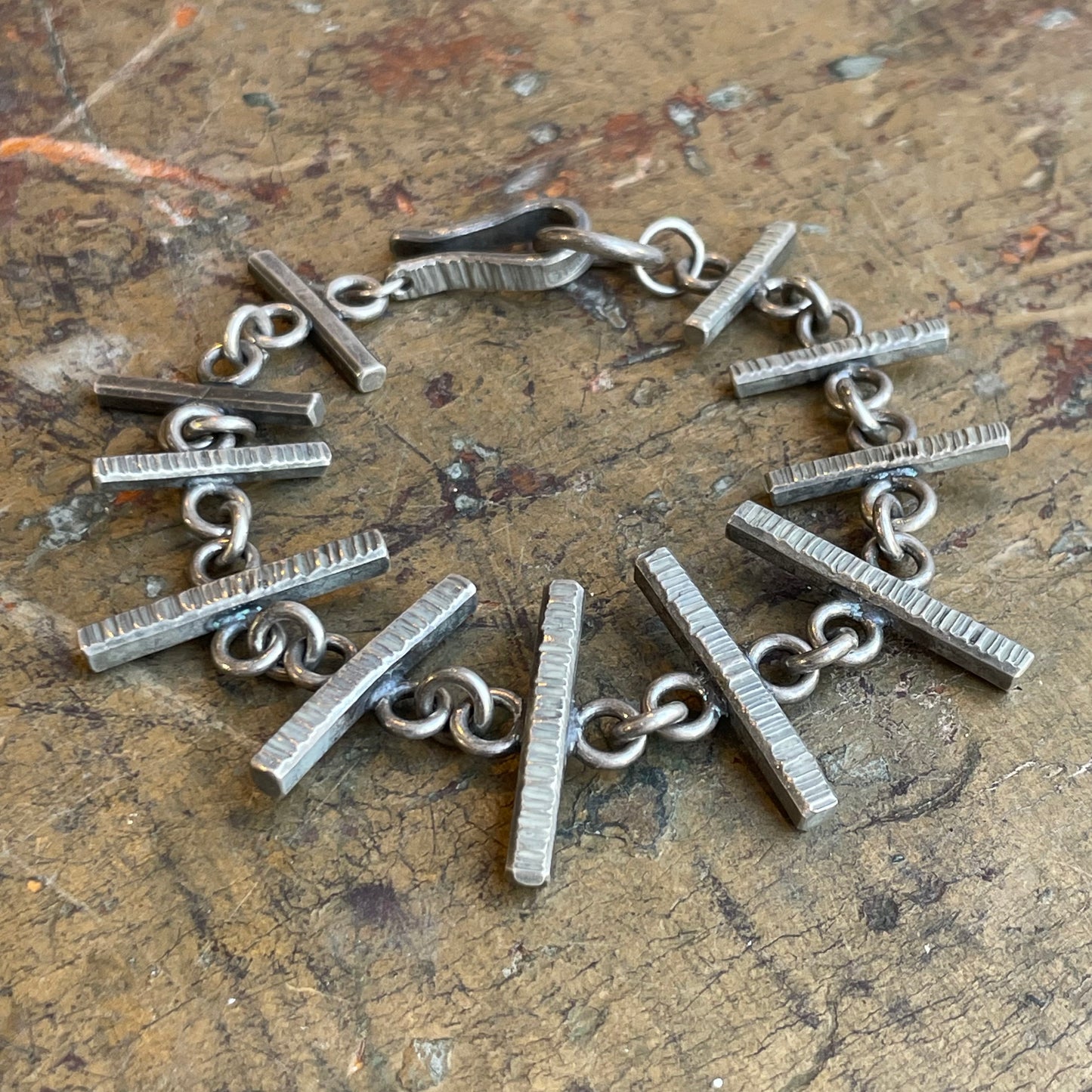 Forged Bars Bracelet