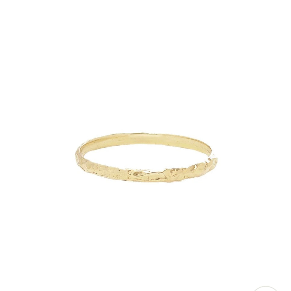 Solid Gold Dainty Band