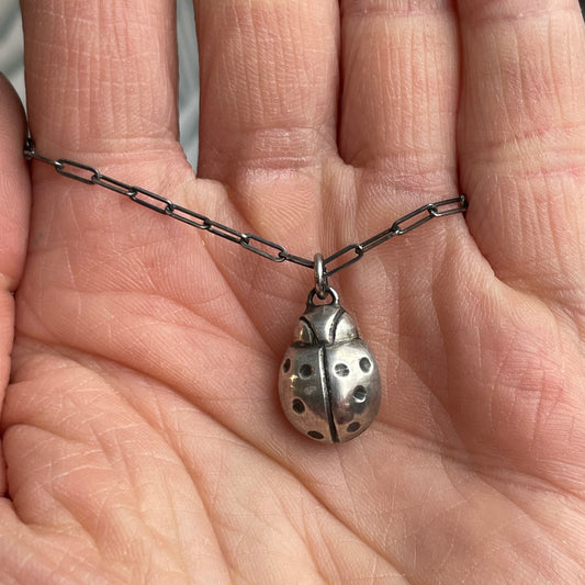 Ladybird Pendant Necklace