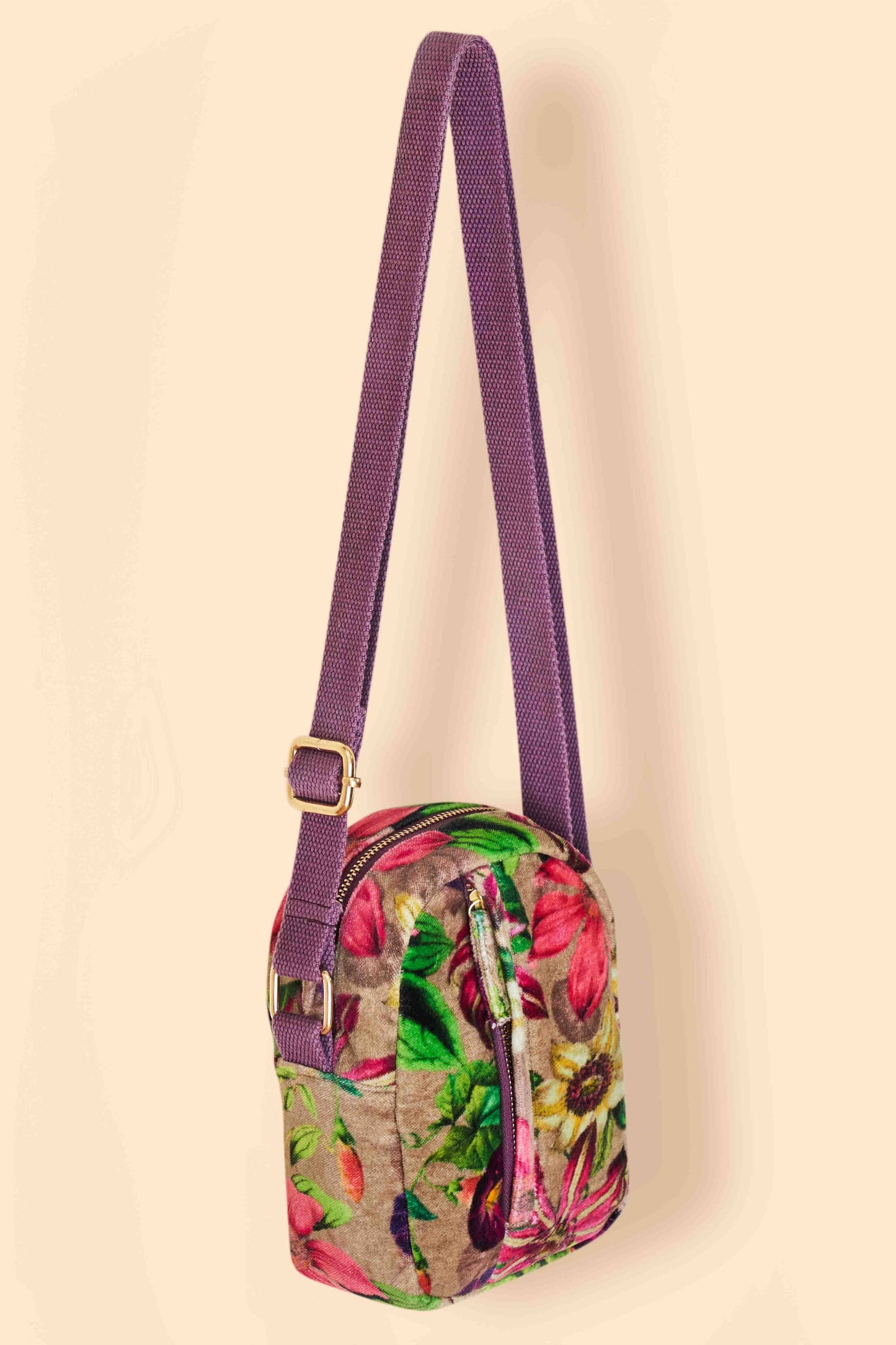 Velvet 'Out & About' Bag - Oversized Botanicals