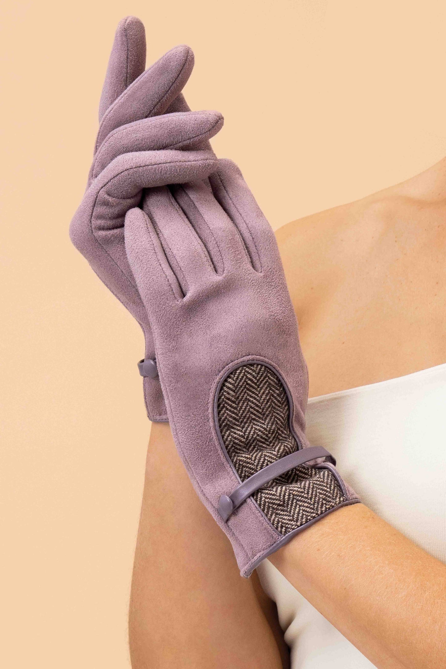 Genevieve Gloves - Lavender