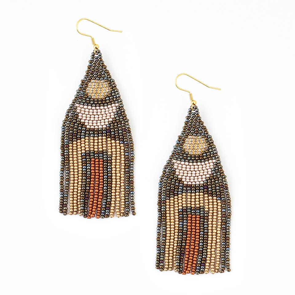 Beaded Balance Earrings