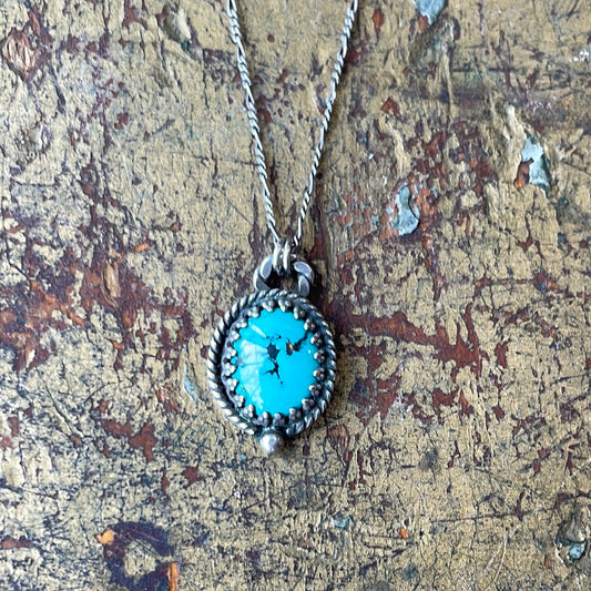 Mini Turquoise Pendant