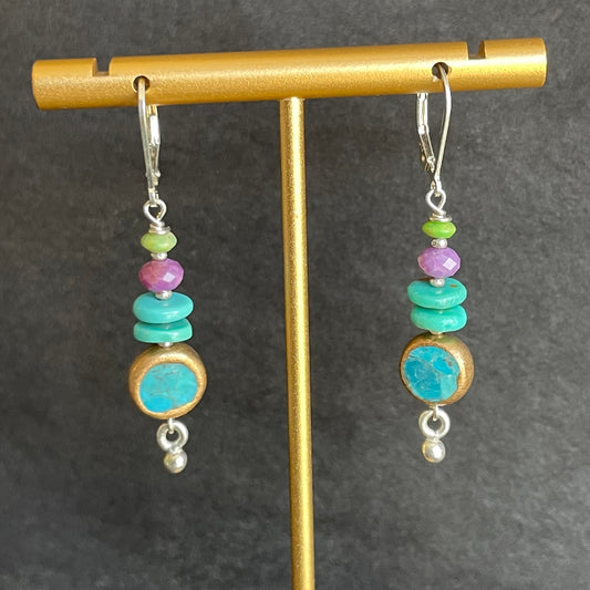 Turquoise Dangle Earrings