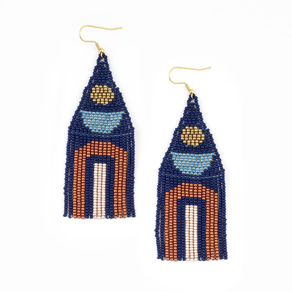 Beaded Balance Earrings