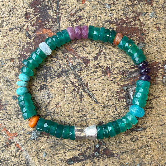 Green Onyx Shazam Bracelet