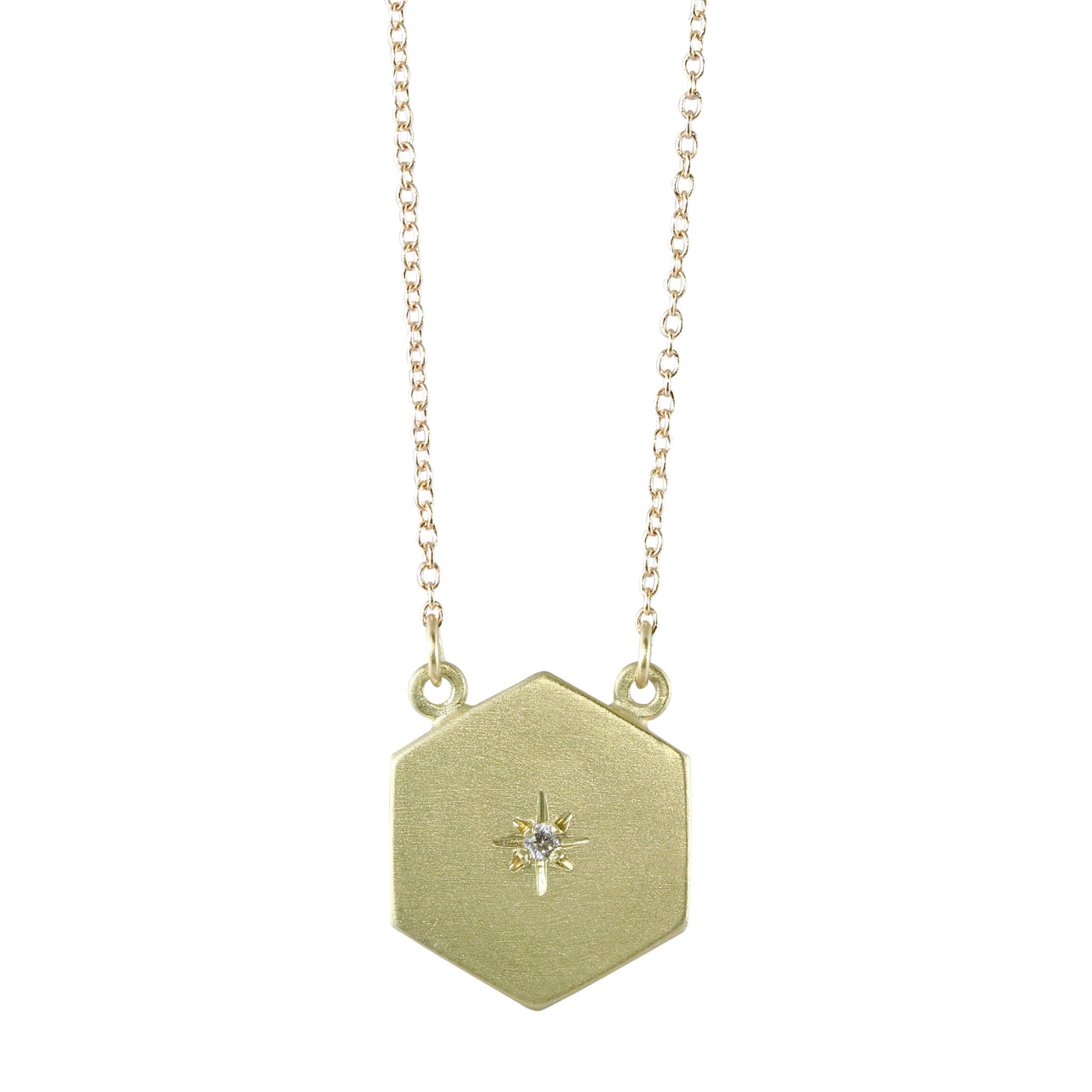 Starry Sky Hexagon Necklace