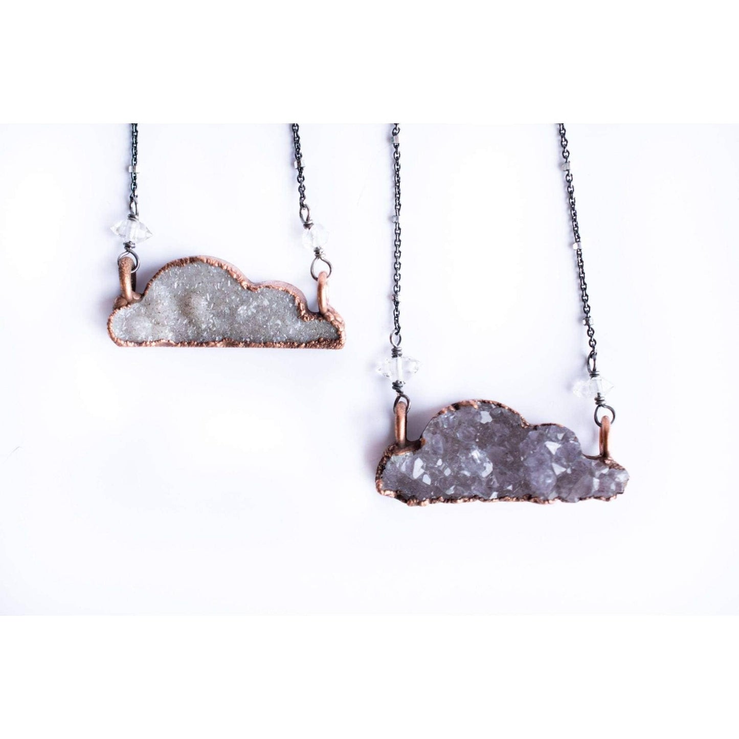 Druzy Cloud Necklace