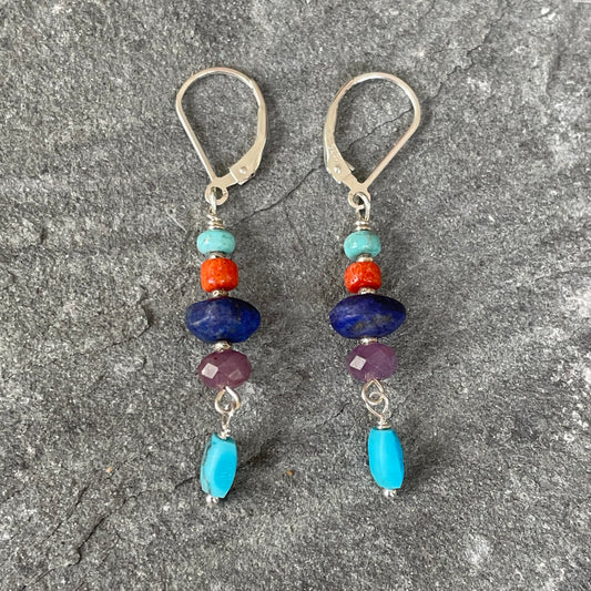 Beaded Dangle Earrings