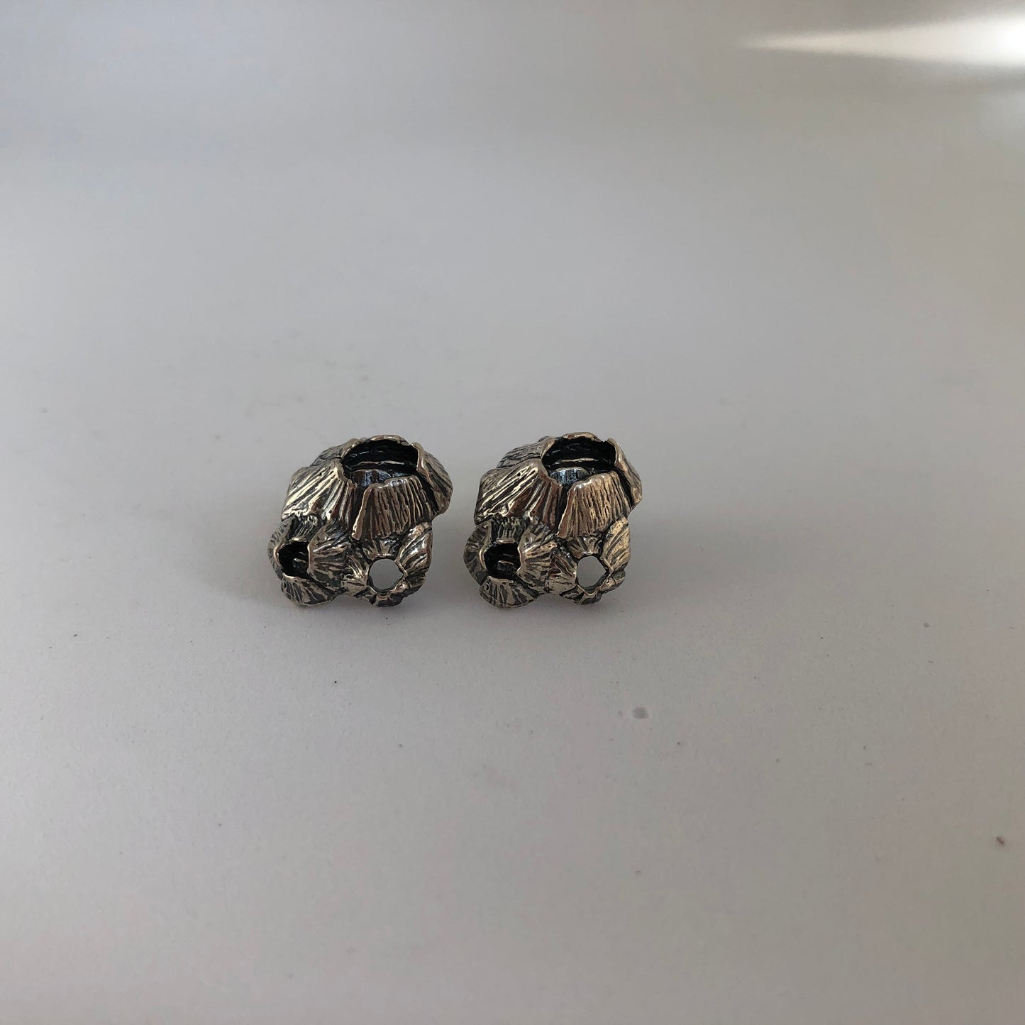 Large Barnacle Cluster Stud Earrings